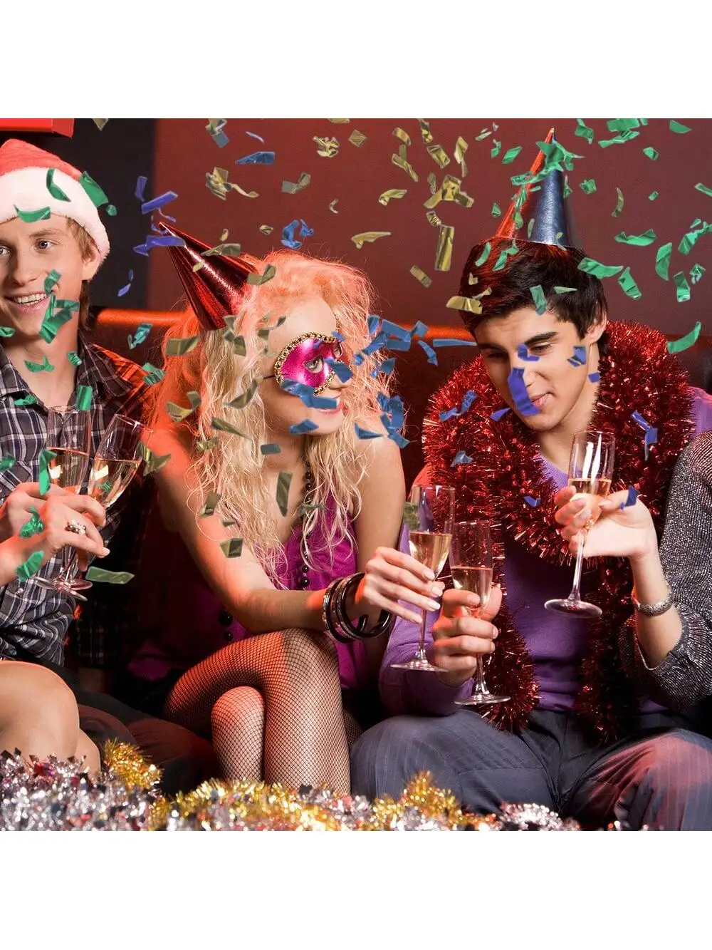 กระดาษป๊อปเปอร์ขนนกขนาด 20 ซม. 12 แพ็ค - เครื่องประดับปาร์ตี้แสนสนุก ชุดกระดาษขนนกสีสันสดใส 12 ชิ้น 20 ซม. - เหมาะสําหรับงานปาร์ตี้และกิจกรรมต่างๆ