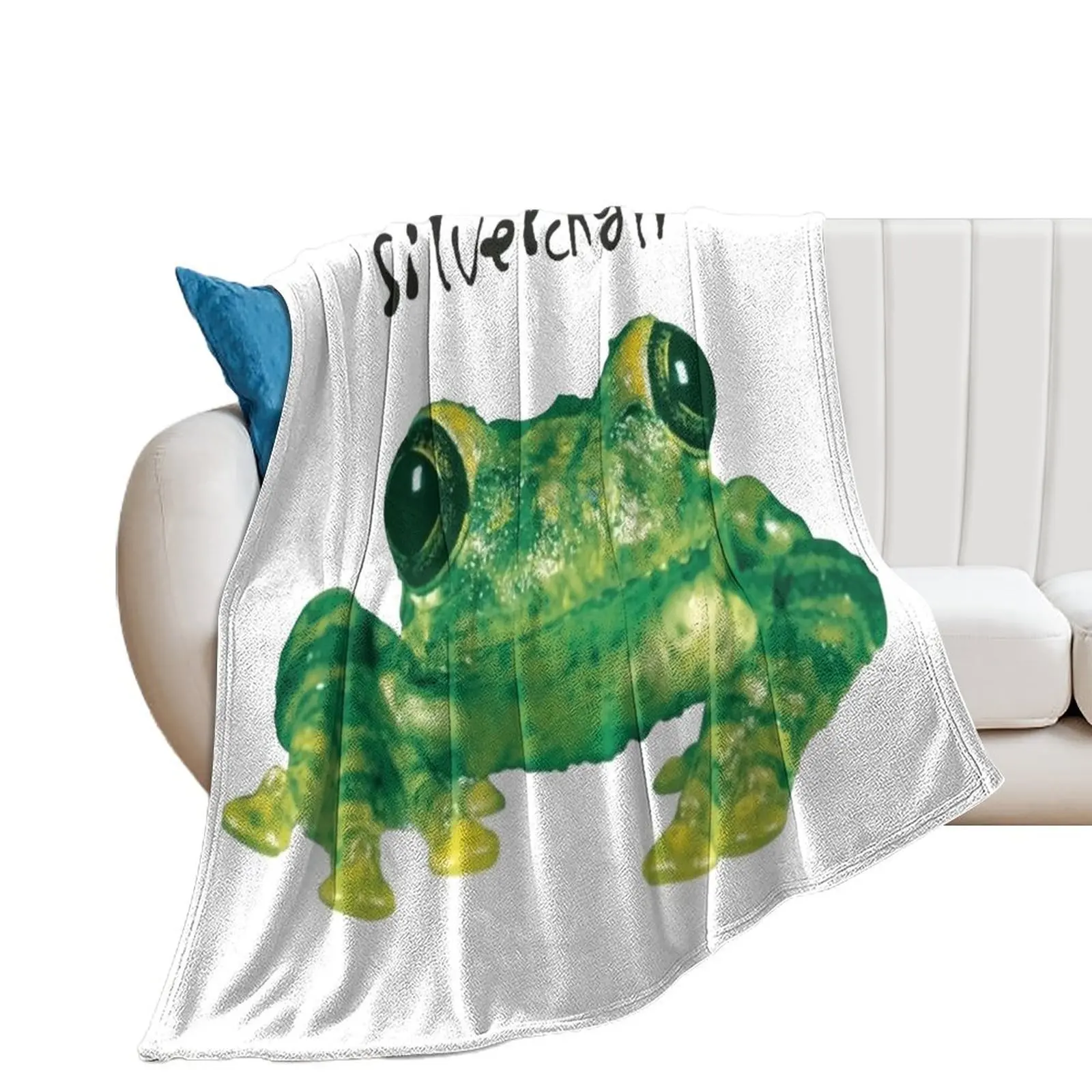 

Silverchair - Frogstomp _95 Frog Throw Blanket Hairy Thermal Blankets