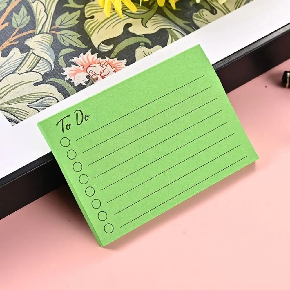 Scrapbooking Sticky Notes Self Discipline Check It Checklist Notepad Creative Studying Planning Schedule Memo Pad