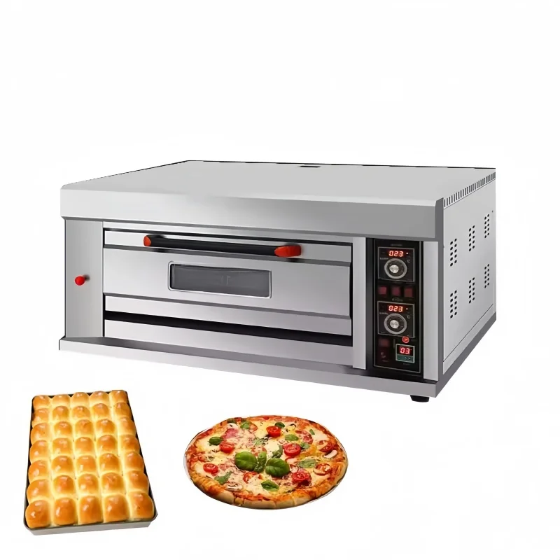 Bakery Oven Gas Oven 1 Deck 2 Deck 3 Deck 1 2 3 4 6 Trays Cake Combination Baking Oven Sale Commercial