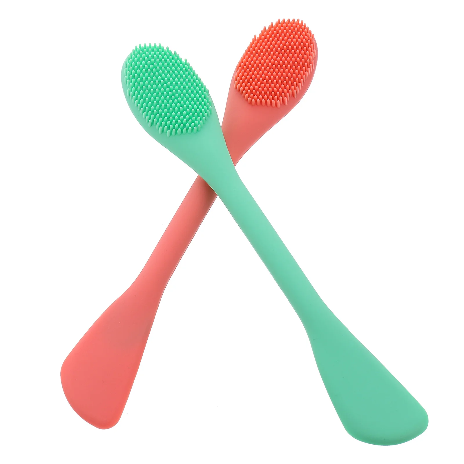 2 pçs silicone rosto escova ferramentas de limpeza para mulheres purificador cuidados com a pele limpeza facial