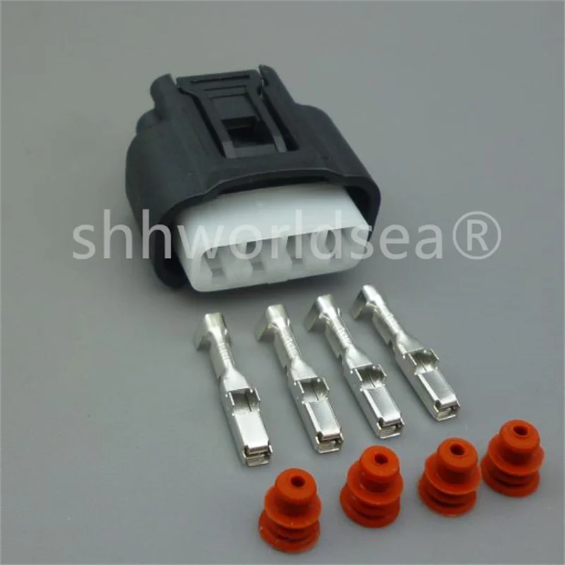 Shhworldsea-enchufe de bobina de encendido de coche de 4 pines, conector automático macho hembra 11885 para Toyota Carola Vios Corolla Camry Highlander RAV4