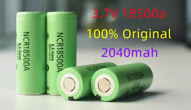 Nowy wysokiej jakości 18500a 3,7 V NCR 18500 2040 mAh 100% oryginał do baterii 3,6 V do latarki zabawkowej itp.