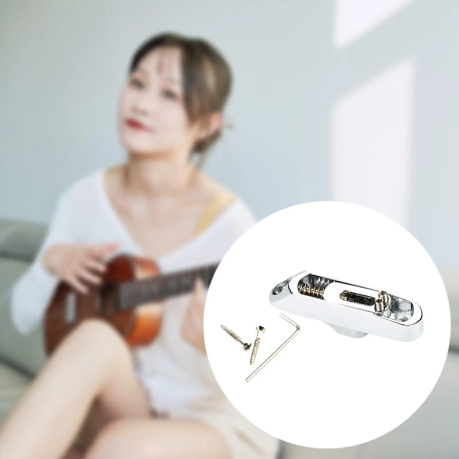 Electric Guitar Bridge Professional Tailpiece for Exercise Performance