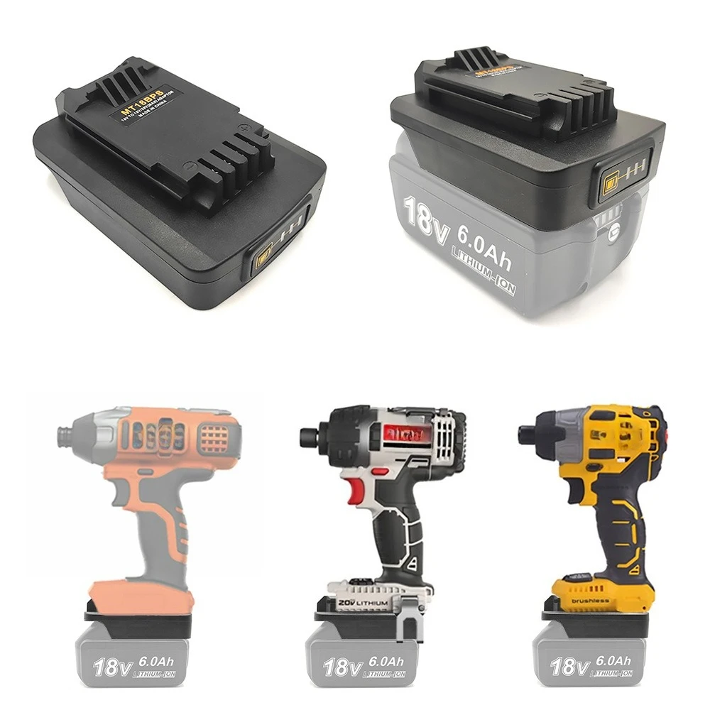 

For Black & Decker 20V for Stanley 18V Power Tool Battery Adapter Compatible With for Makita 18V Lithium Battery adapter MT18BPS