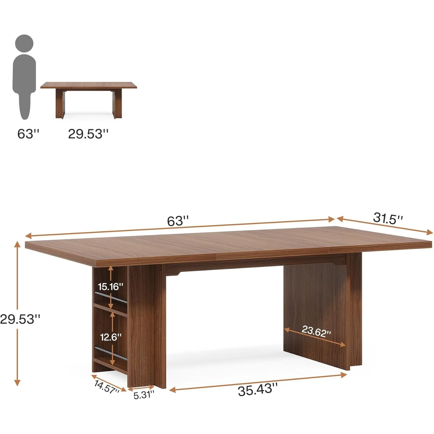 مكتب كمبيوتر، طاولة كمبيوتر حديثة، طاولة مكتبية، طاولة عمل، طاولة طعام مع مساحة تخزين للمكتب المنزلي، مكاتب، طاولة مؤتمرات #3