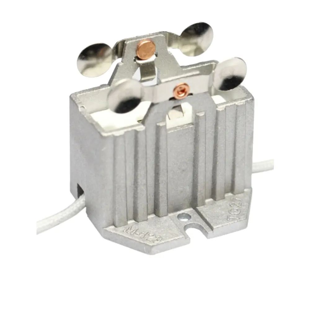 

Stage Lighting Accessories Lamp Holder GY9.5 GX9.5 GY16 Aluminum Cast Iron-clad Light Base Holder Marine Searchlight Holder