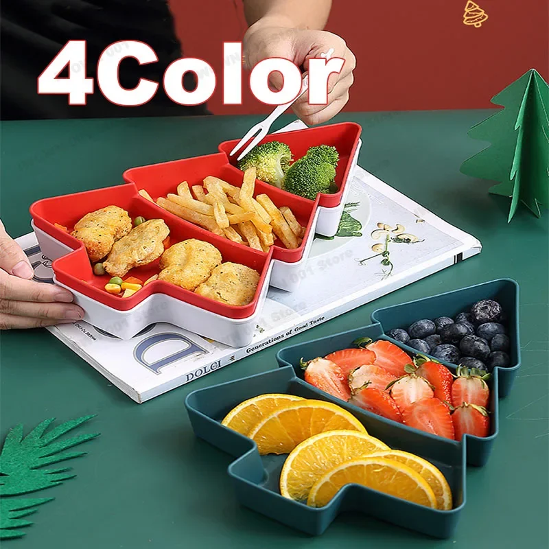 زينة عيد الميلاد 2025 شجرة أطباق فاكهه عيد ميلاد سعيد زينة للمنزل نويل هدايا عيد الميلاد سنة جديدة سعيدة 2026