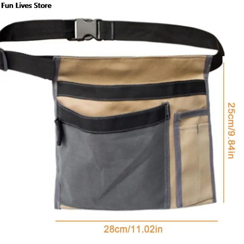 Repair Tools Storage Purse Waterproof Waist Bag Adjustable Belts Multifunction Fanny Pack Salon Hairdressing Suitcase Organizer