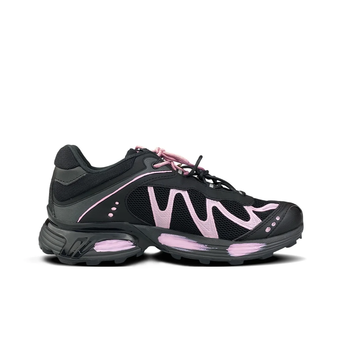 SALOMON XT WHISPER Low top Running Shoes Unisex Black Pink 477620(Team401-rebel)