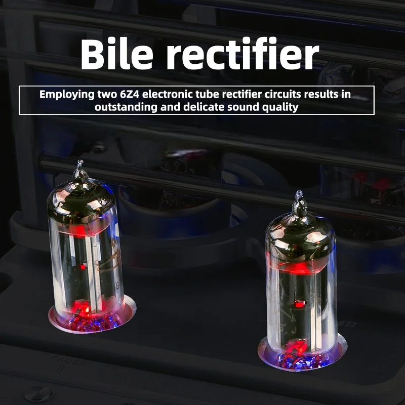 Electro Tube CD Player with Remote Control Enthusiast-level HiFi Vacuum Tube Amplifier Home Use Lossless Optical Disc Player