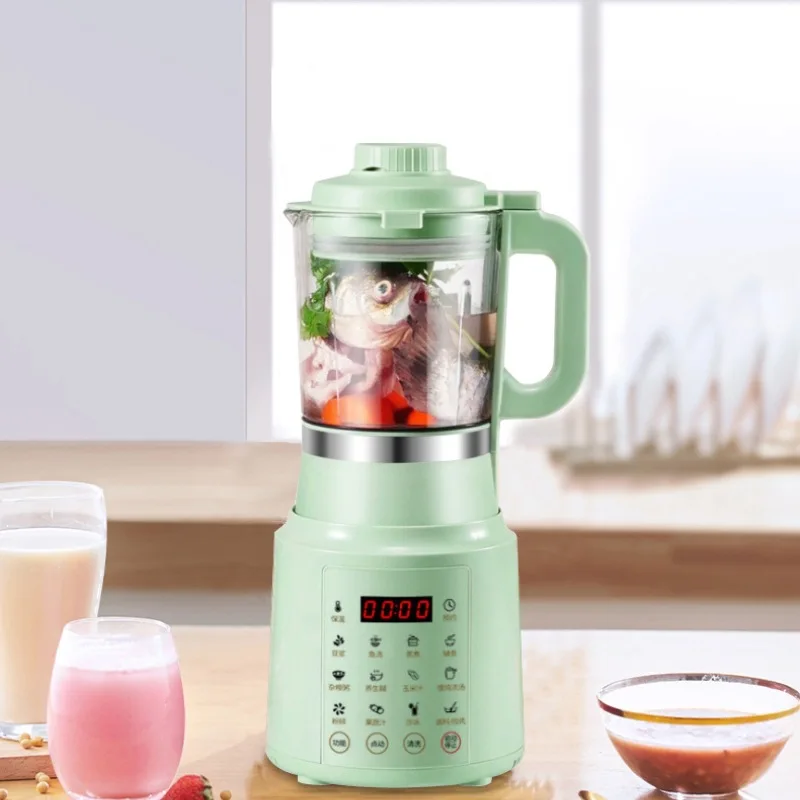 Mini appareil à lait de soja 110V 0.8 V, brise-mur multifonction pour la maison, 220 litres, machine de cuisson sans filtre