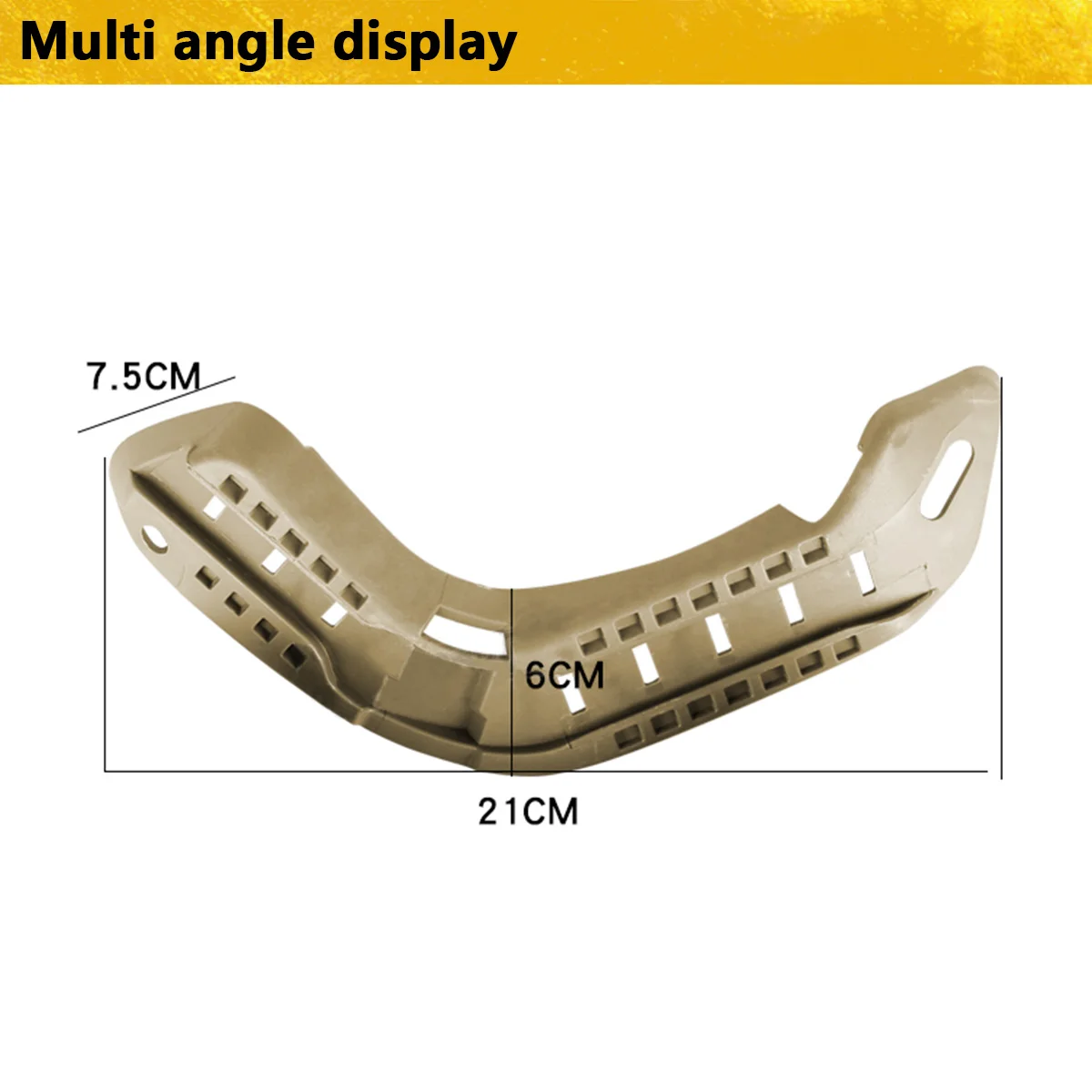 1 Set Tactical MICH2000 Helmet Side Guide Rail ARC Helmet Rail Mount Paintball Airsoft Helmet Accessories