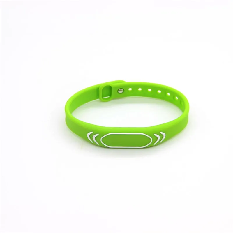 1pc 13.56MHZ 1K Adjustable NFC ISO14443A MIFARE Classic Wristband RFID Bracelet IC Card Silicone Band Door Access Control Card