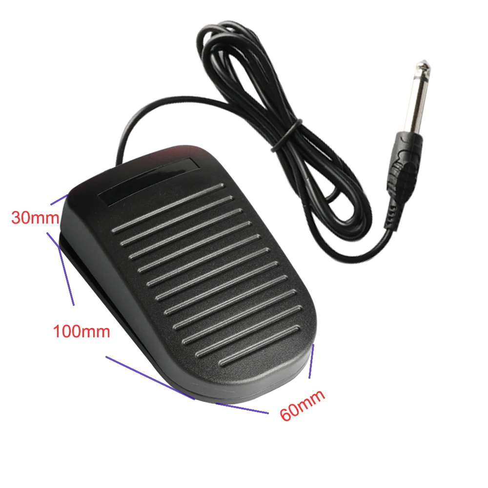 1PC Black/Red Plastic Tattoo Pedal Power Supply Controller - Essential Accessory for Tattoo Machine Pen Control Switch