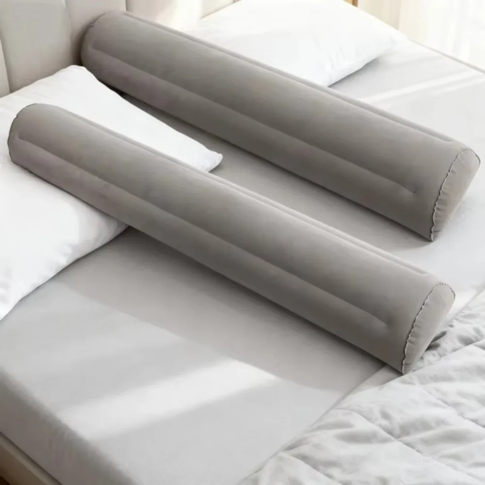 Inflatable Travel Bed Rail Folding Anti Fall Bed Guardrail Anti-Slip PVC Baby Bed Fence Suitable for Foldable, Single, Double