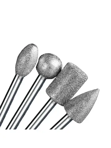 Cementstone Grinding Head 3mm Diamond Small Electric Hand Drill Electric Grinding of Jade Metal and Stone Conical Drill Bit