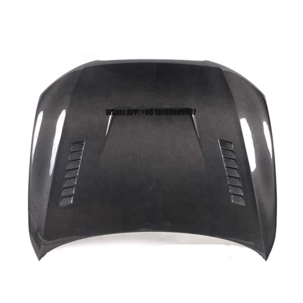 

Carbon Fiber Front Hood Bonnet Fit for Audi B8 A4 2008-2012 DD Style Car Engine Cover