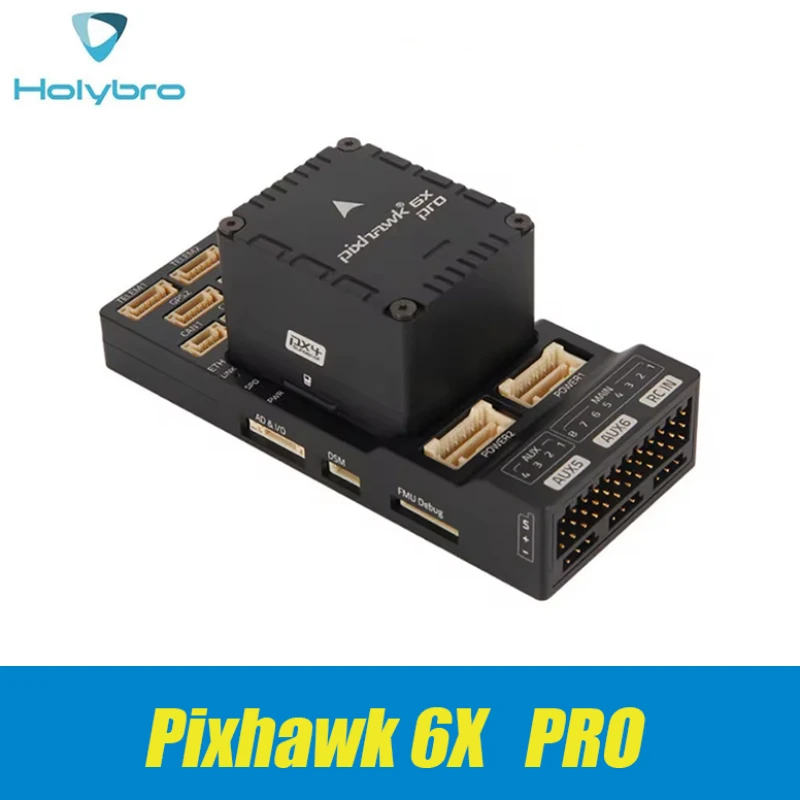 Holybro Pixhawk 6X Pro Autopilot H753 Flight Controller Module Standard Base PM02D For Industrial and Commercial Drone