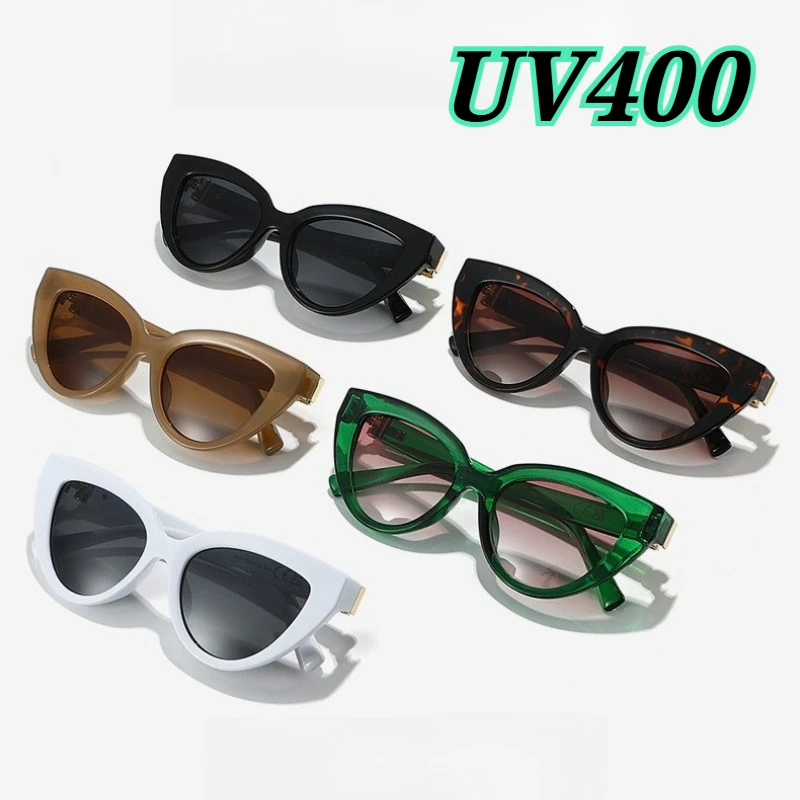 

Fashion Cat-Eye Polarized Sunglasses Women's INS Style Retro Large-Frame Street Style Shades UV400 Outdoor UV-Protective Eyewear