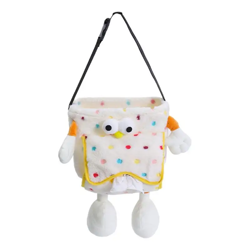 

Cartoon Car Tissue Box 2 In 1 Soft Cute Car Goodies Car Tissue Box Trash Can Car Styling Tissue Box Umbrella Organizer Auto
