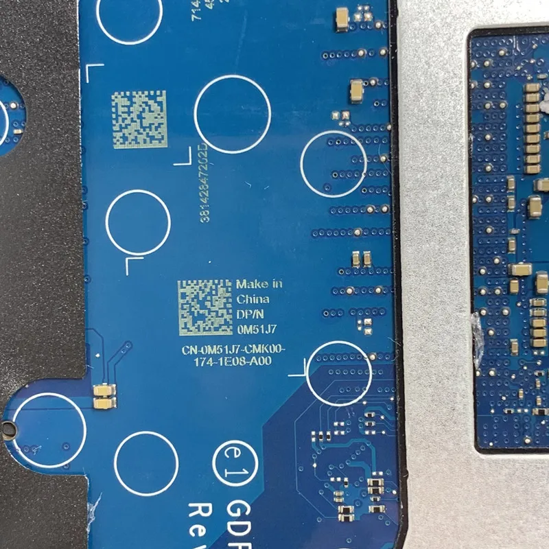 

Материнская плата для ноутбука DELL 5420 GDF40 LA-K491P CN-0M51J7 0M51J7 M51J7 с материнской платой процессора SRK03 I5-1145G7, 100% полная работа, хорошо