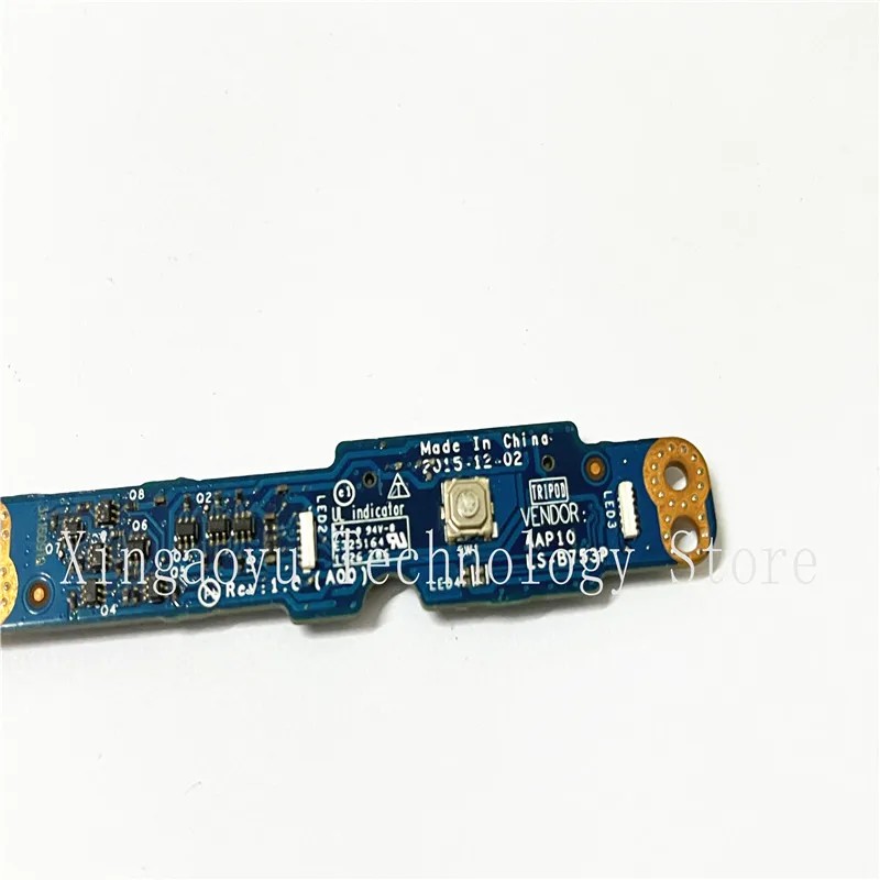 NEW Original Genuine LS-B753P DC020022F00 For Dell FOR ALIENWARE 17 R3 Power Button With Cable Test Perfect Fast delivery