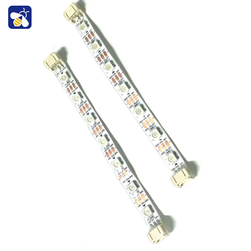 [Cascadable] WS2812 RGB Full Colour Ribbon Strip 5V Ambient Light Programmable 7 Beads