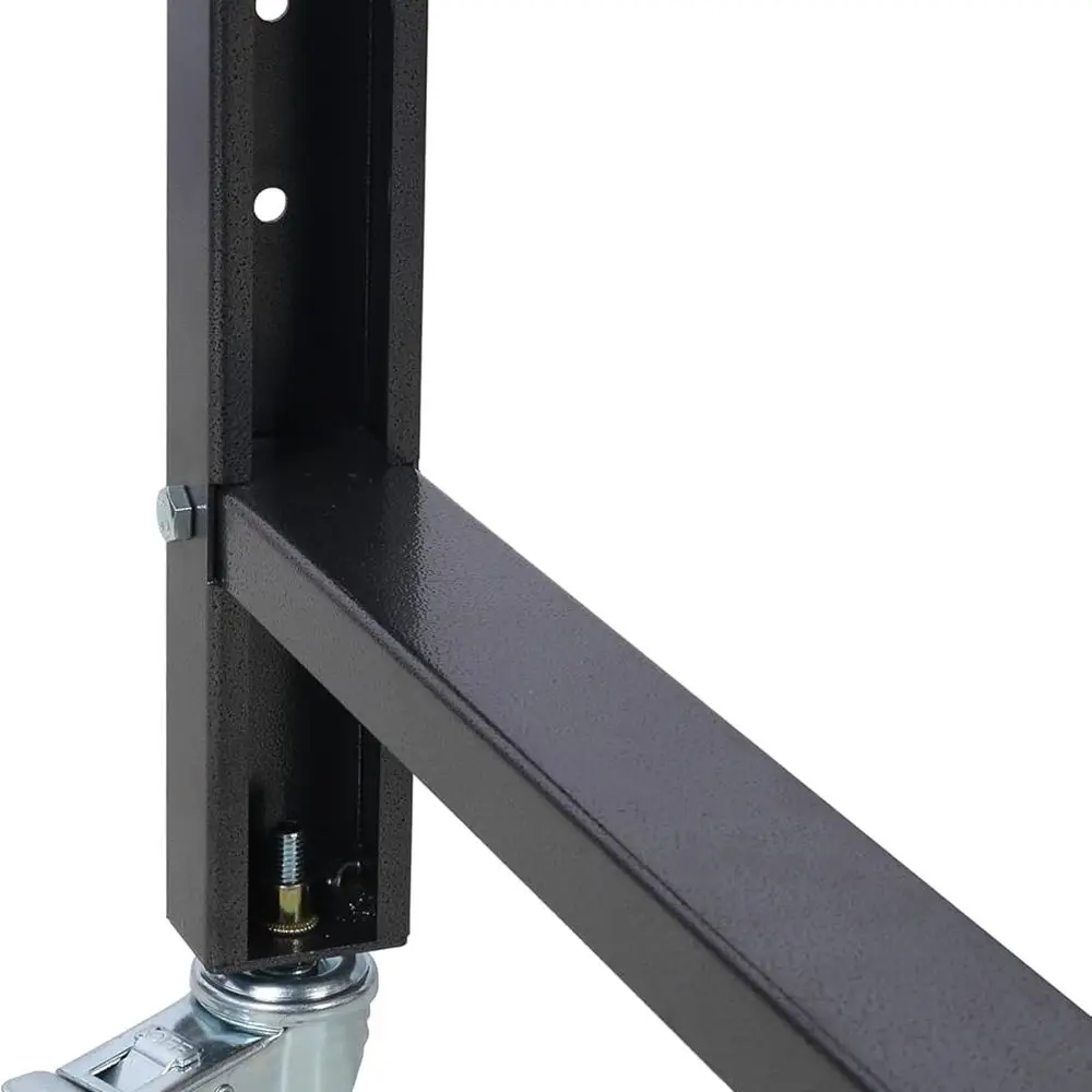 Adjustable Height 35x20 Rolling Workbench with 2000Lbs Capacity for Workshops and Garages