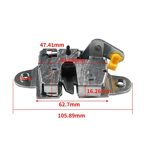 Imagen 2 del producto Cerradura de puerta de coche, cerradura de puerta trasera para Toyota Hilux Vigo 2004-2011 657800 K010 657900 K010 65790-0K010 65780-0K010