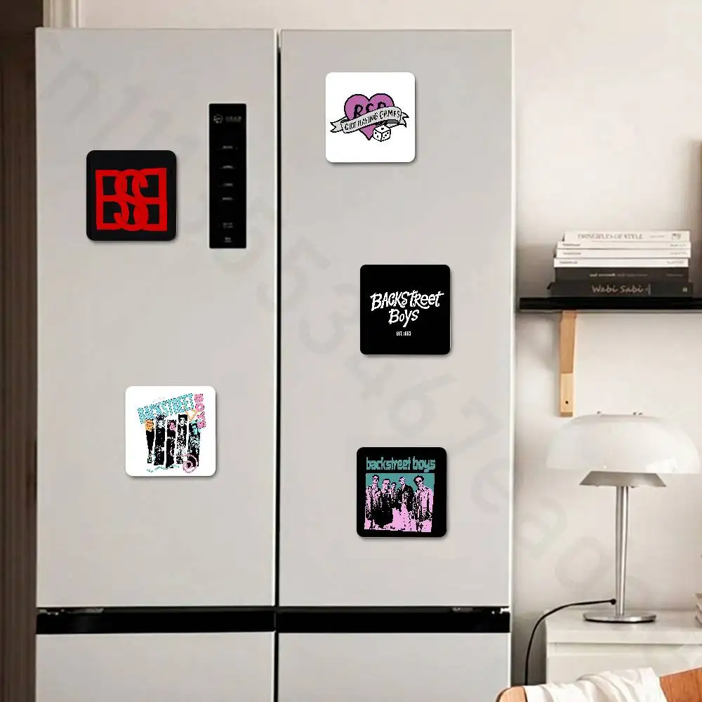 B-Backstreet B-Boys BSB Fridge Magnet Personalized Magnetic Durable Plastic Square Picture Surface Fridge Magnets