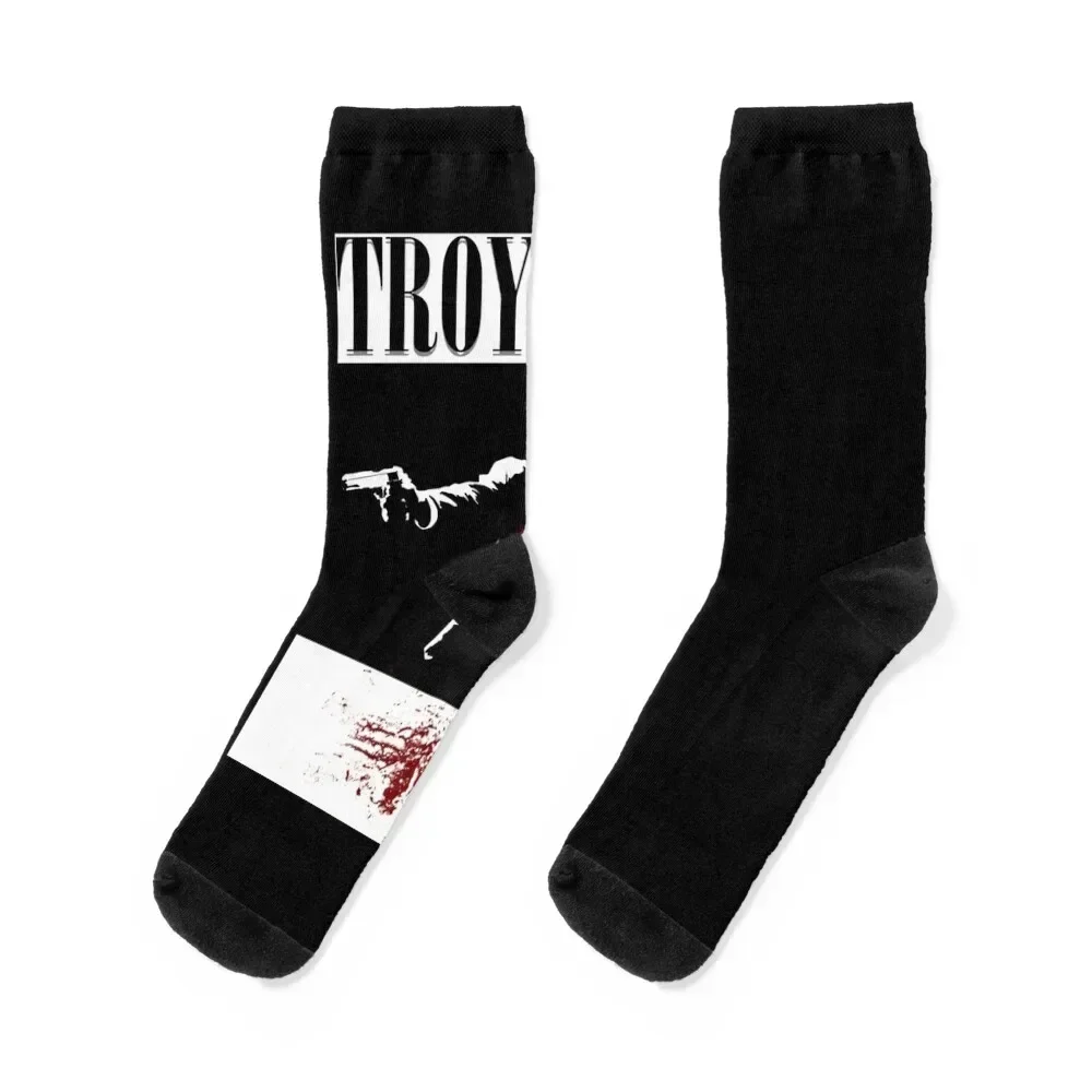 

Troy & Abed (Pulp Fiction Style) Socks shoes Heating sock Men Socks Luxury Brand Women's