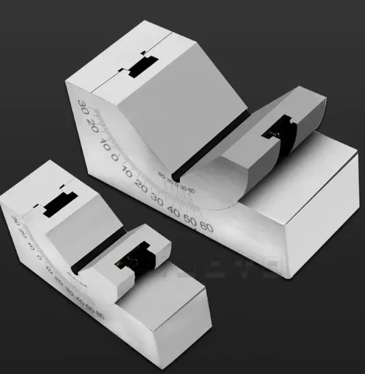 Precision Adjustable Angle Gauge V Block 0 To 90 Degree Micro Gauges For Milling Machine Measurement AP25 AP30 AP46