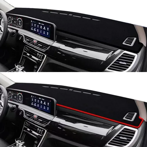 Imagen 2 del producto Estilo de coche para Kia Seltos SP2 2019 2020 2021 2022 2023 2024, cubierta para salpicadero, alfombrilla para tablero, instrumento, sombrilla, alfombra, accesorios