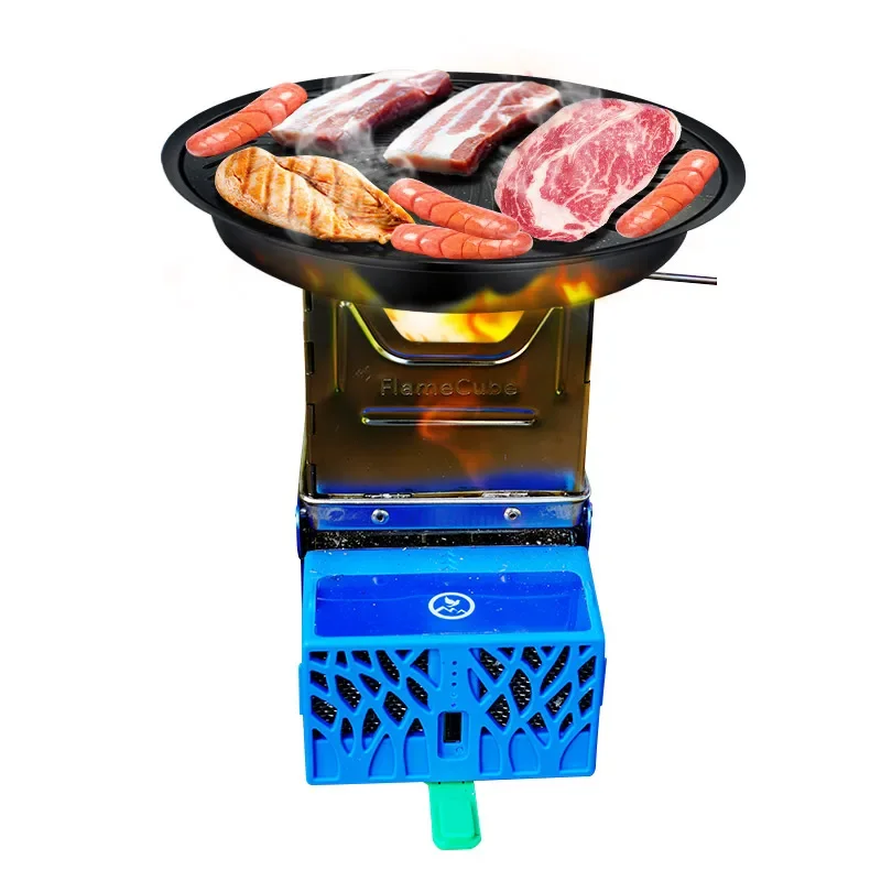 

Outdoor Camping and Hiking Wood stoves stainless steel Mini portable stove