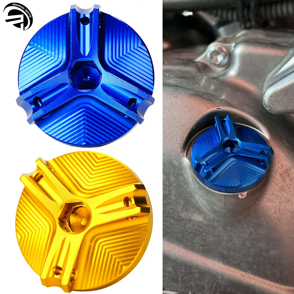 

For Suzuki VSTROM 650 1000 1050 1050XT 250 V STROM DL250 DL650 DL1000 Motorcycle CNC Aluminum Engine Oil Filler Plug Cap Screw