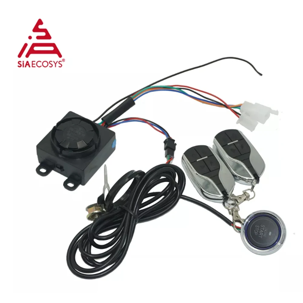 One Button To Start One Click Start Key Anti-theft Kit For Electric Scooter Match Votol Controller