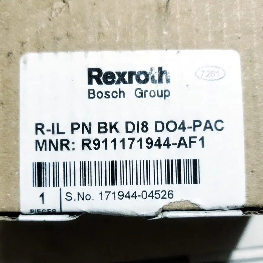 Rexroth R-IL PN BK DI8 DO4-PAC MNR:R911171944-AF1