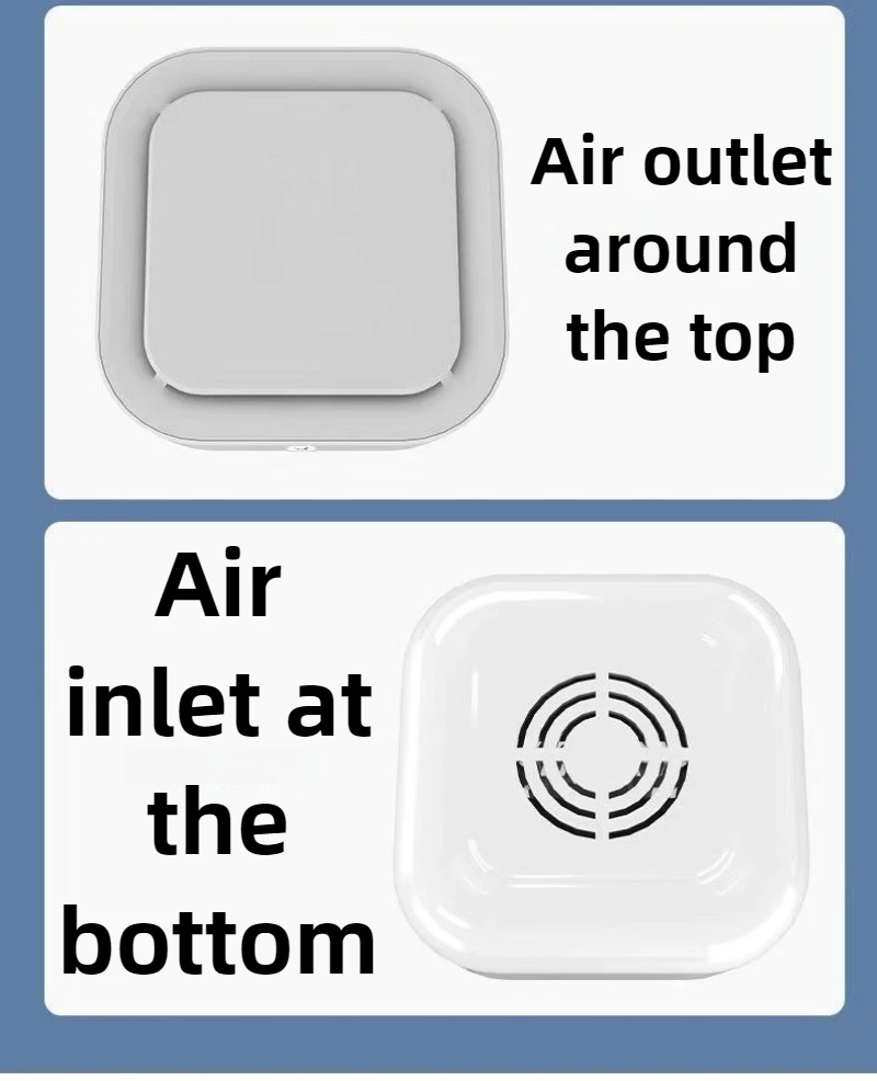 سطح المكتب لتنقية الهواء الأيونات السالبة تنقية صغيرة مكتب المنزل إزالة رائحة الفورمالديهايد الغبار ورائحة التدخين منخفضة الضوضاء