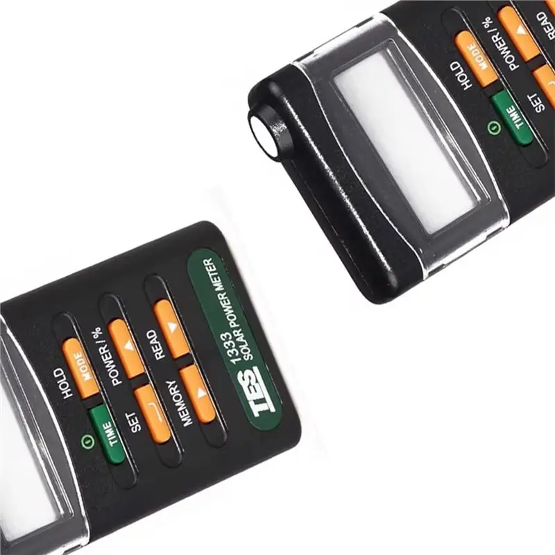 GTBL TES-1333 TES1333 Detektor Radiasi Digital Meteran Penguji Energi Sel Surya Meteran Tenaga Surya Baru