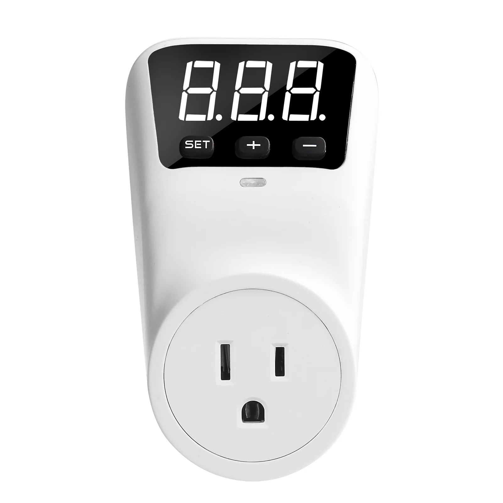 Digital Automatic Voltage Protector Socket LCD Display Power Protector Socket Overcurrent Voltage Relay Protector Outlet