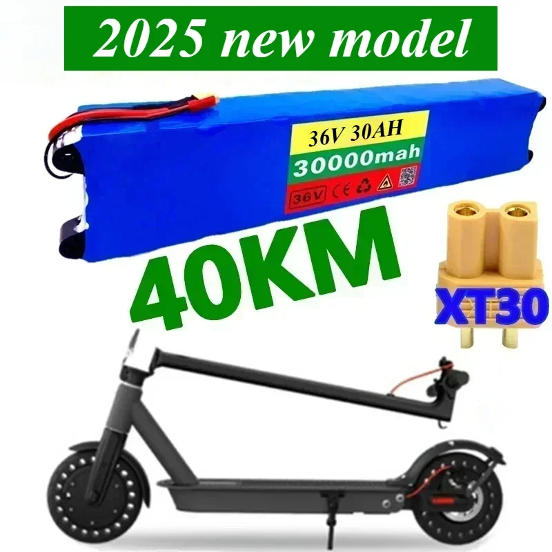 2025 nuovo modello 100% M365 Batteria originale per monopattino 36V 30Ah 30000mAh Batteria per scooter elettrico Circuito BMS