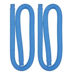2Pcs Hose Above Ground Pool Pump Replacement For Intex 1-1/4 Inch Accessory 1.25inch Pool Pump Blue White Replacement Hose