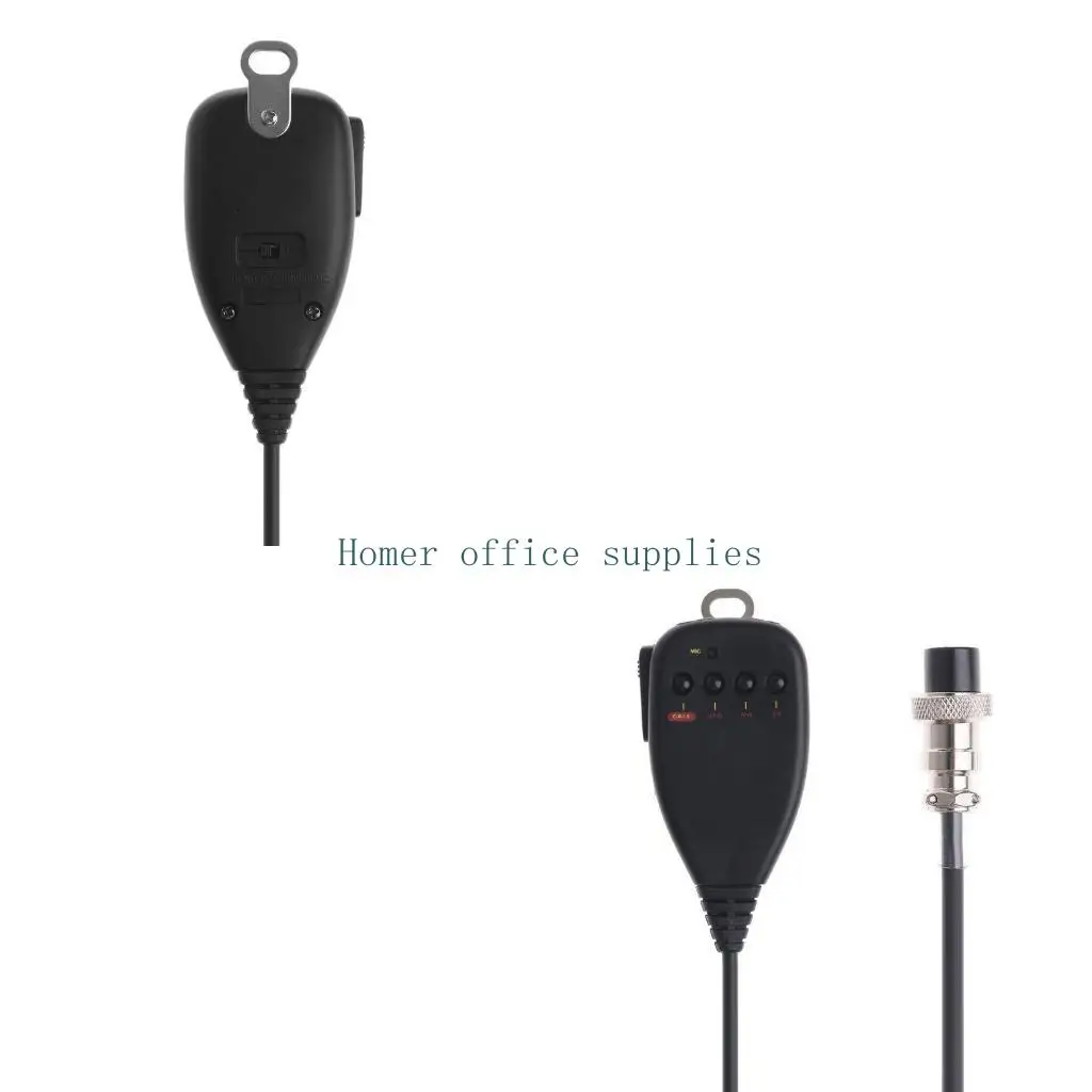 K43B 8 Pin Plug Microphone Speaker Hand Mic For KENWOOD Radios TM-231 MC-44 TM-241