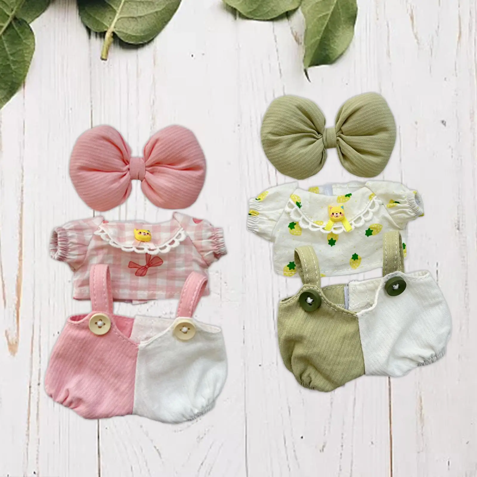 

15cm Plush Doll Clothes Clothing Alive Doll Accessories Clothing Mini Doll Clothes Doll Outifits Costumes Gift for Little Girls