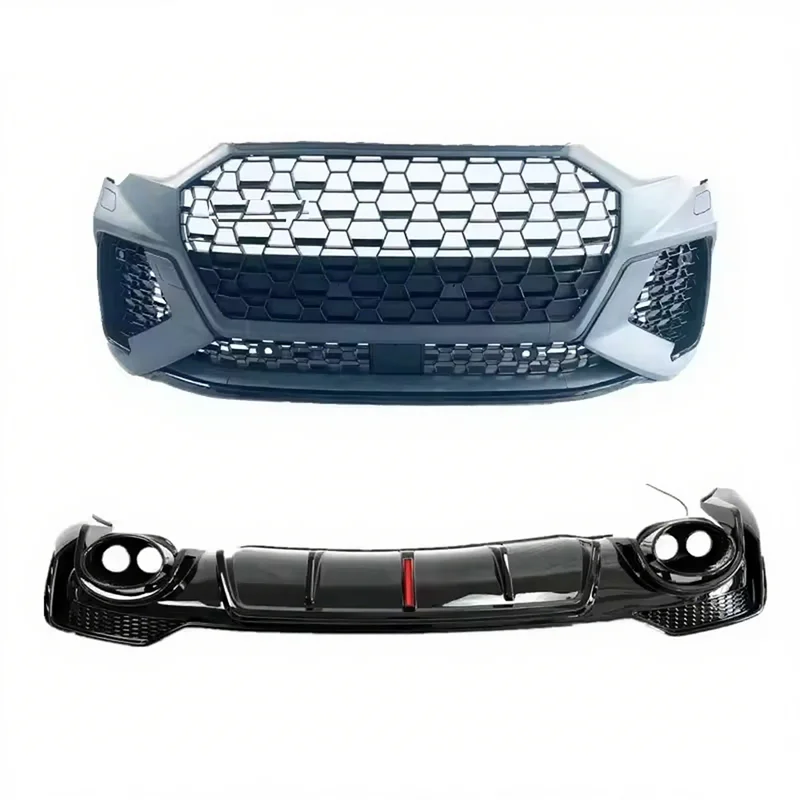Factory Price Q3 SQ3 Body Kit RSQ3 Style Front Bumper Kit Rear Bumper Diffuser for Q3 SQ3 F3 2020 2021 2023 Car Body Kits