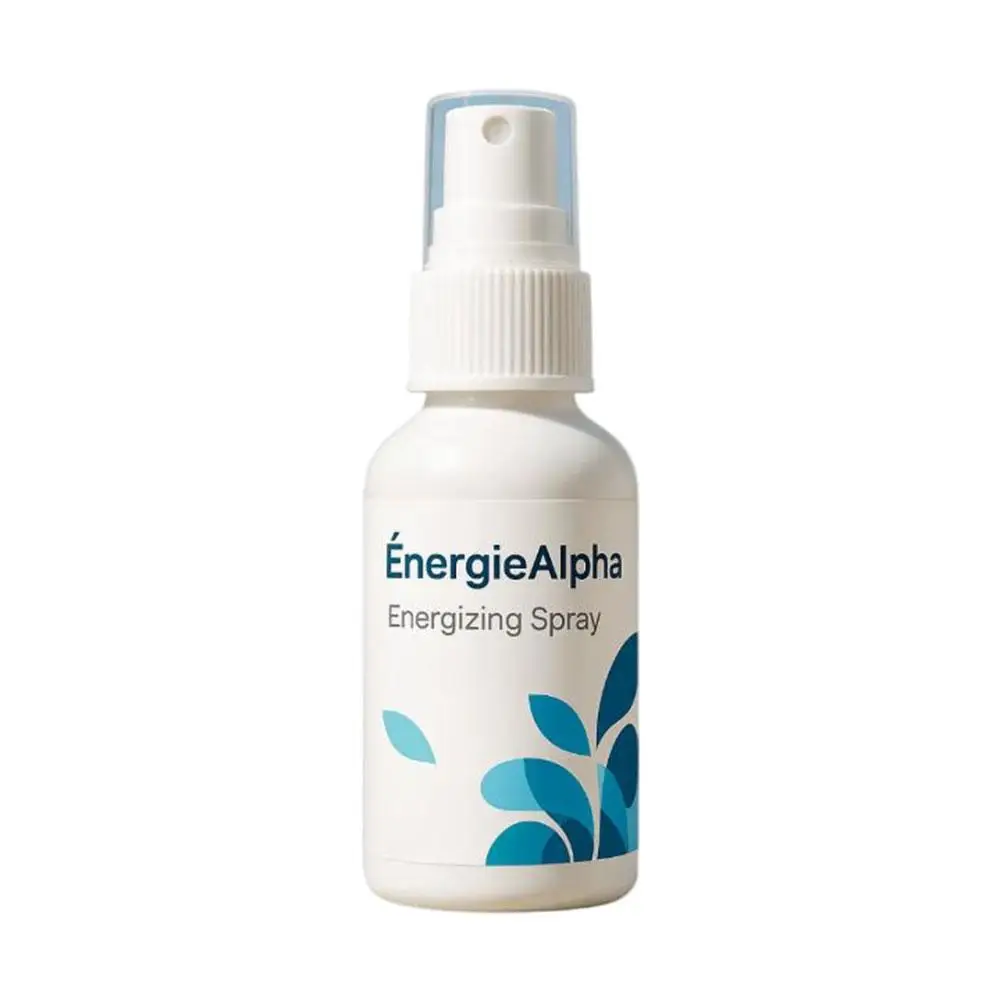 EnergieAlpha Energizing Spray: Verfrissende, revitaliserende mist voor directe energieboost en vermoeidheidsverlichting