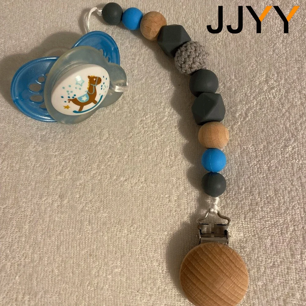 Łańcuszek do smoczka dla niemowląt, gryzak, miękki silikonowy, zapobiegający upadkom, zabawka do ząbkowania dla noworodków i niemowląt, do karmienia i pielęgnacji.