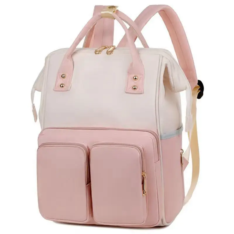 

A07I Backpack Diaper Bag Large-Capacity Travel Backpack Fashionable Women' S Mother And Baby Bag