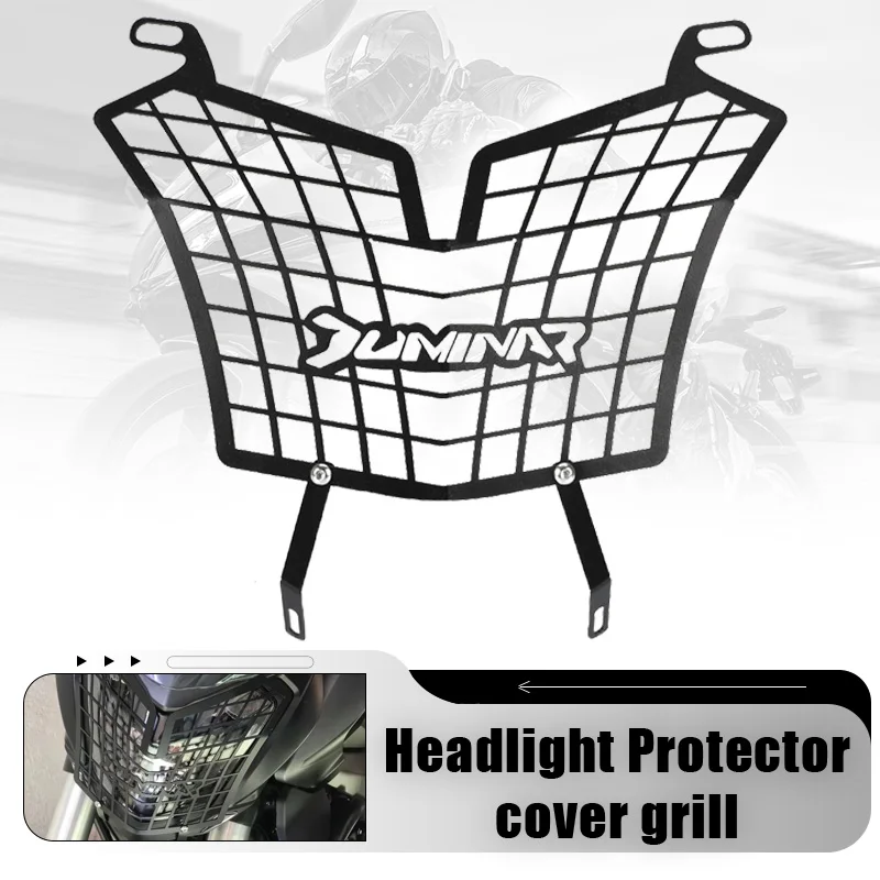 

2023 2024 Motorcycle Headlight Guard Grille Protection Cover All Years For BAJAJ DOMINAR250 DOMINAR 250 Dominar 400 Accessories